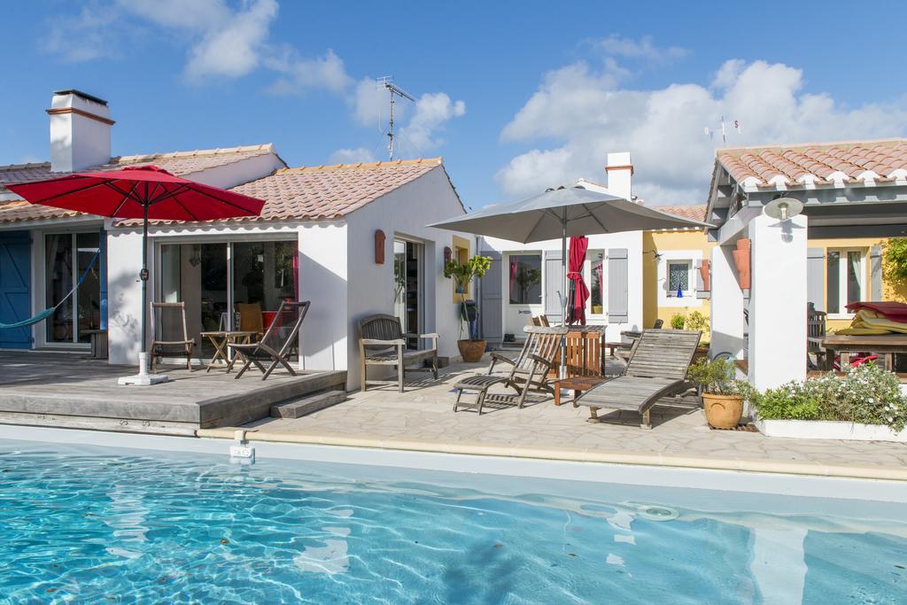 Les Yeux Bleus Bed & Breakfast Нуармутье Экстерьер фото