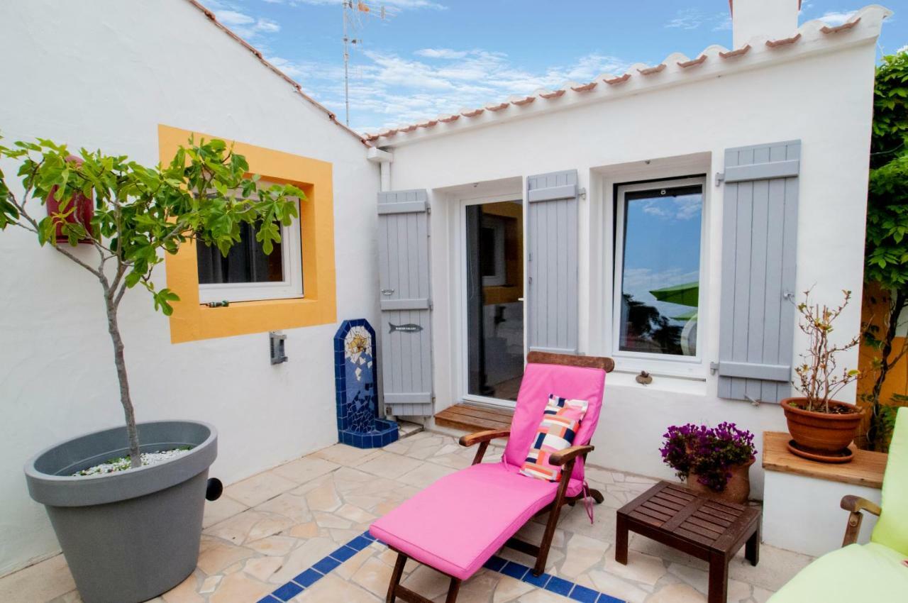 Les Yeux Bleus Bed & Breakfast Нуармутье Экстерьер фото